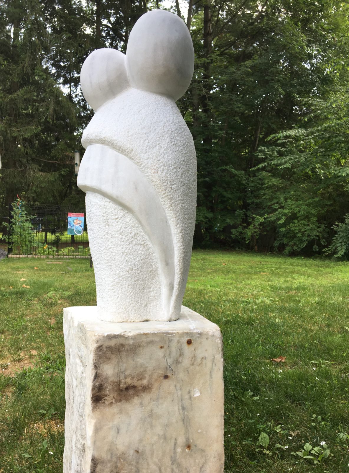 "Mother child"-Vermont Marble